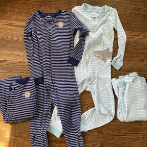 Organic cotton pj’s SET of 6